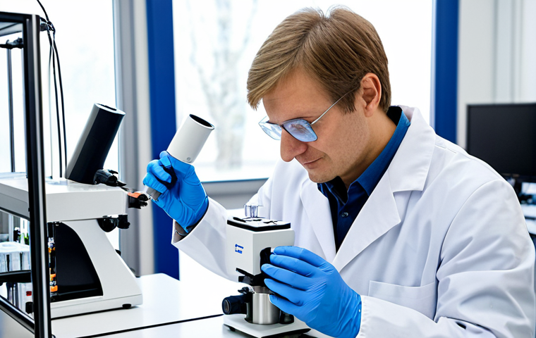 바이오프린팅과 환자 맞춤형 의료 혁신 - Bioprinting Lab**

"A bright, modern bioprinting laboratory in Germany. A scientist in a lab coat, f...