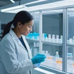 바이오프린팅 기술의 사회적 수용성 향상 방안 - **Prompt:** A diverse group of people, including an elderly individual and a young child wearing a c...