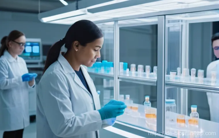 바이오프린팅 기술의 사회적 수용성 향상 방안 - **Prompt:** A diverse group of people, including an elderly individual and a young child wearing a c...