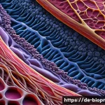 Home 22 바이오프린팅이 해결할 수 있는 의료 문제 - A highly detailed 3D rendering of personalized bio-printed skin tissue tailored for chronic wound he...