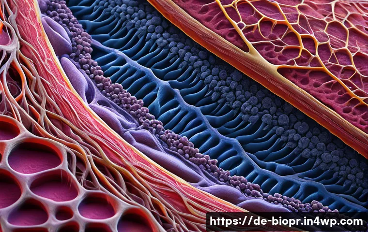 바이오프린팅이 해결할 수 있는 의료 문제 - A highly detailed 3D rendering of personalized bio-printed skin tissue tailored for chronic wound he...